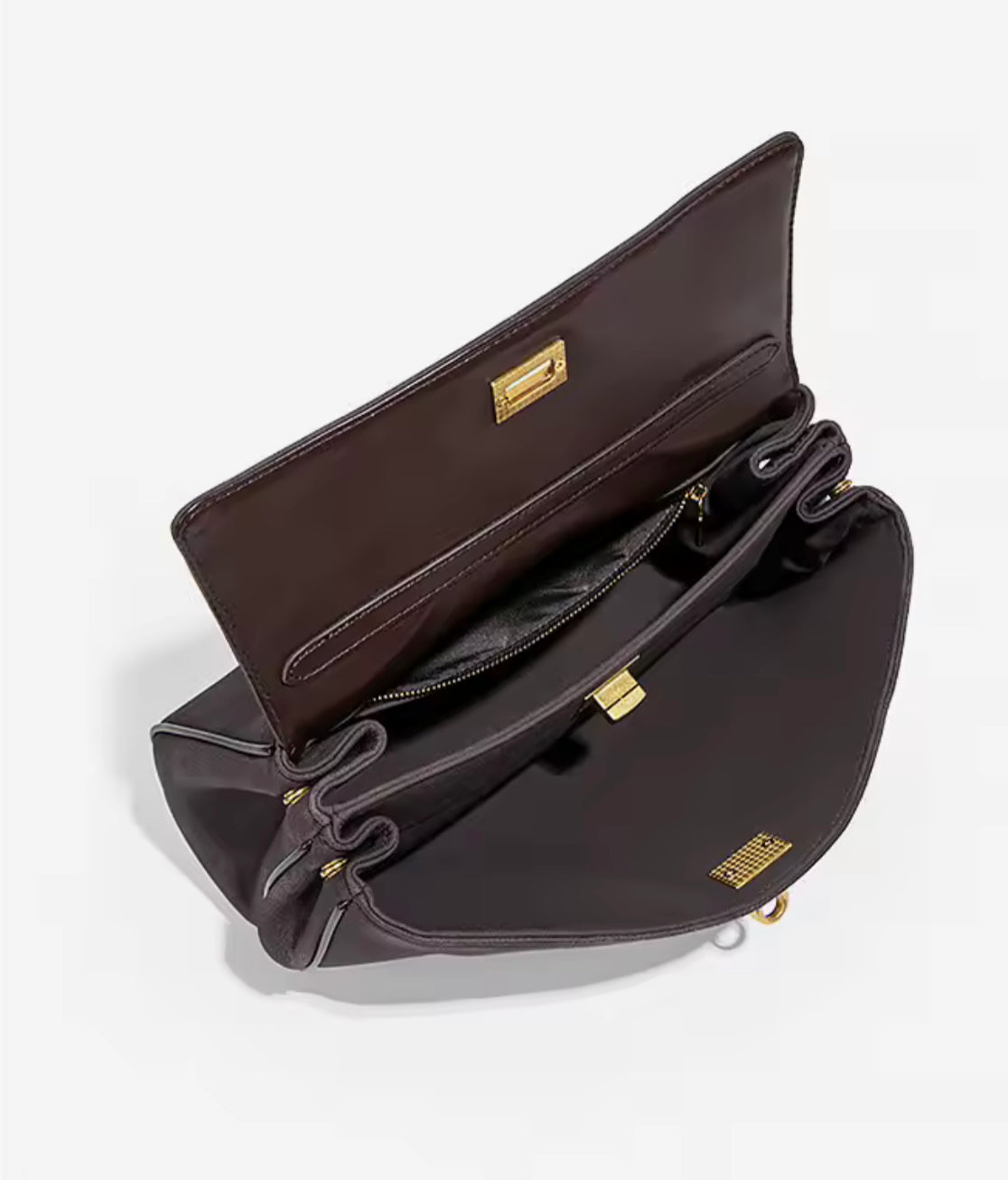 Suede Luxe Bag – Retro Shoulder & Handbag