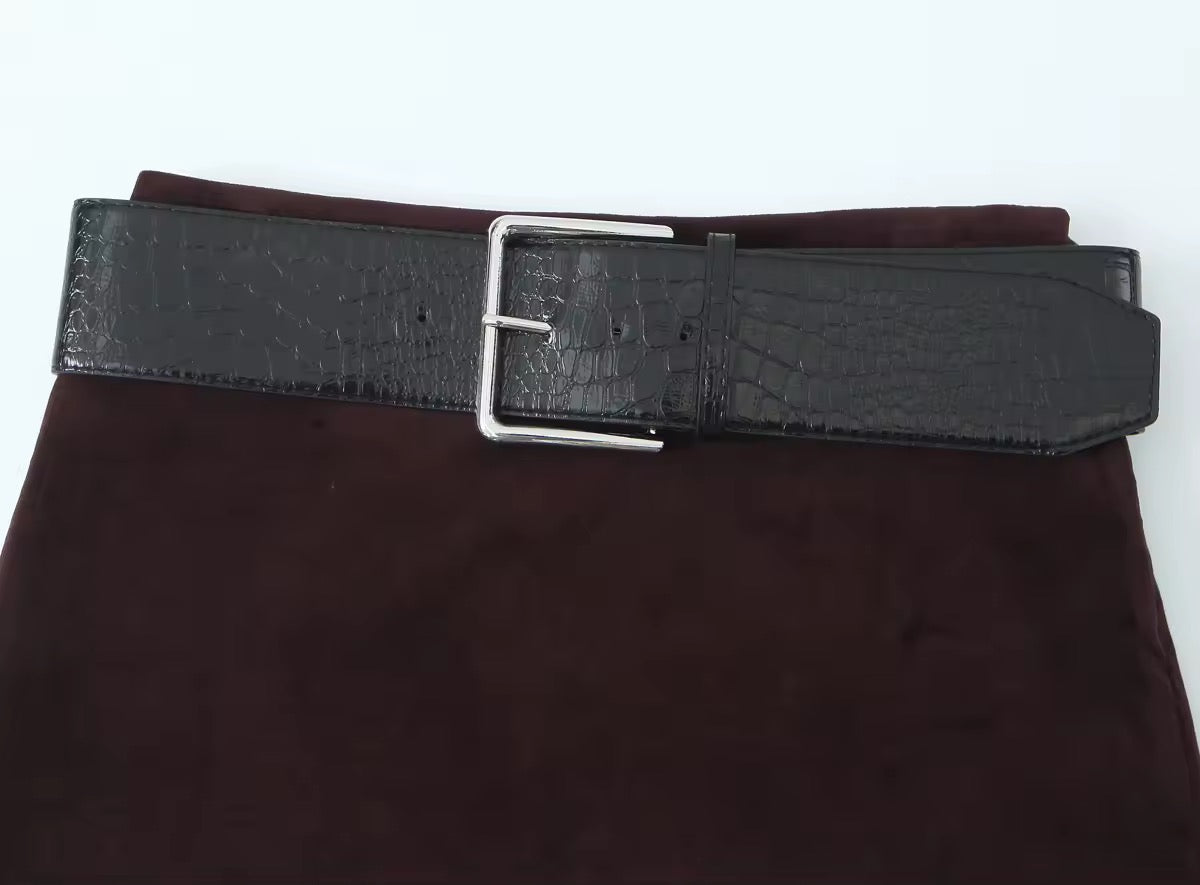 Elegantes Samt-Blazer-Set