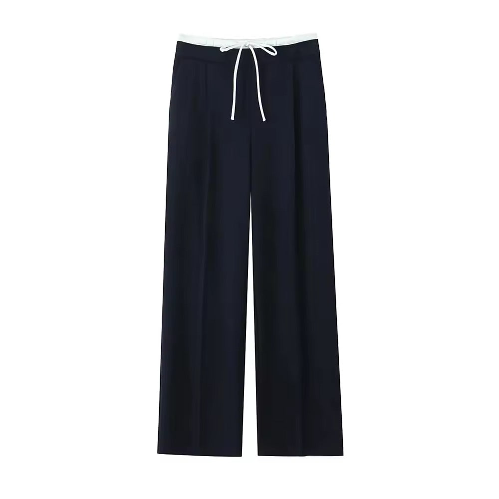 Damenhose mit doppeltem Bund