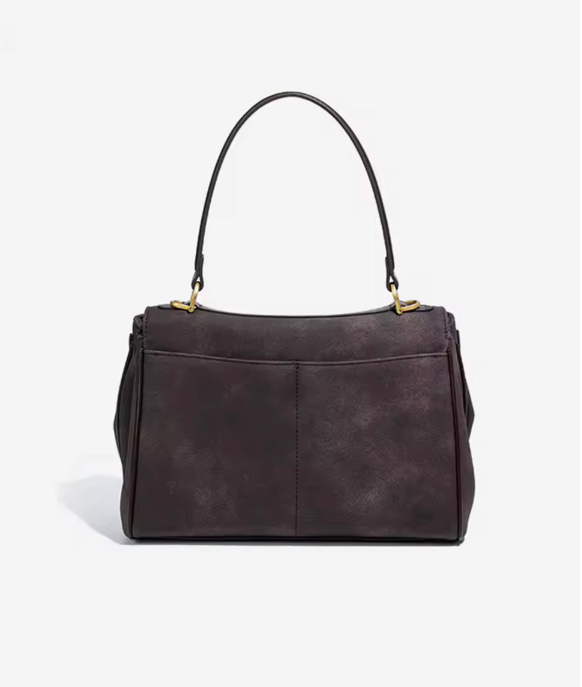 Suede Luxe Bag – Retro Shoulder & Handbag