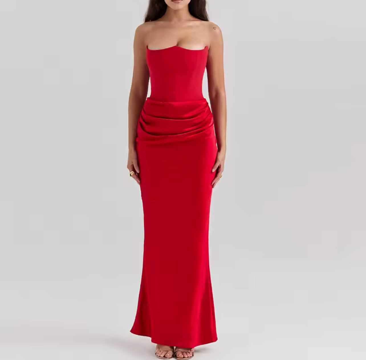 Amelia Off-Shoulder Abendkleid