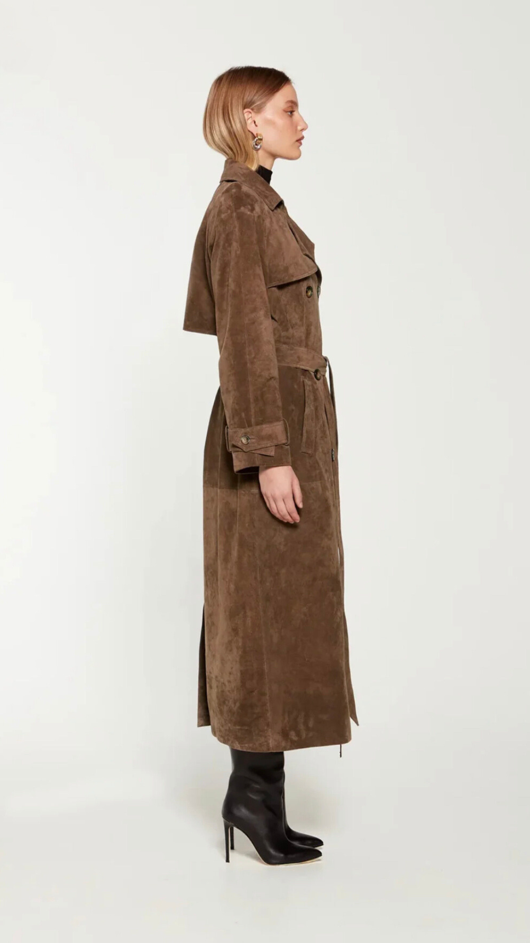 Allison Wildleder Mantel