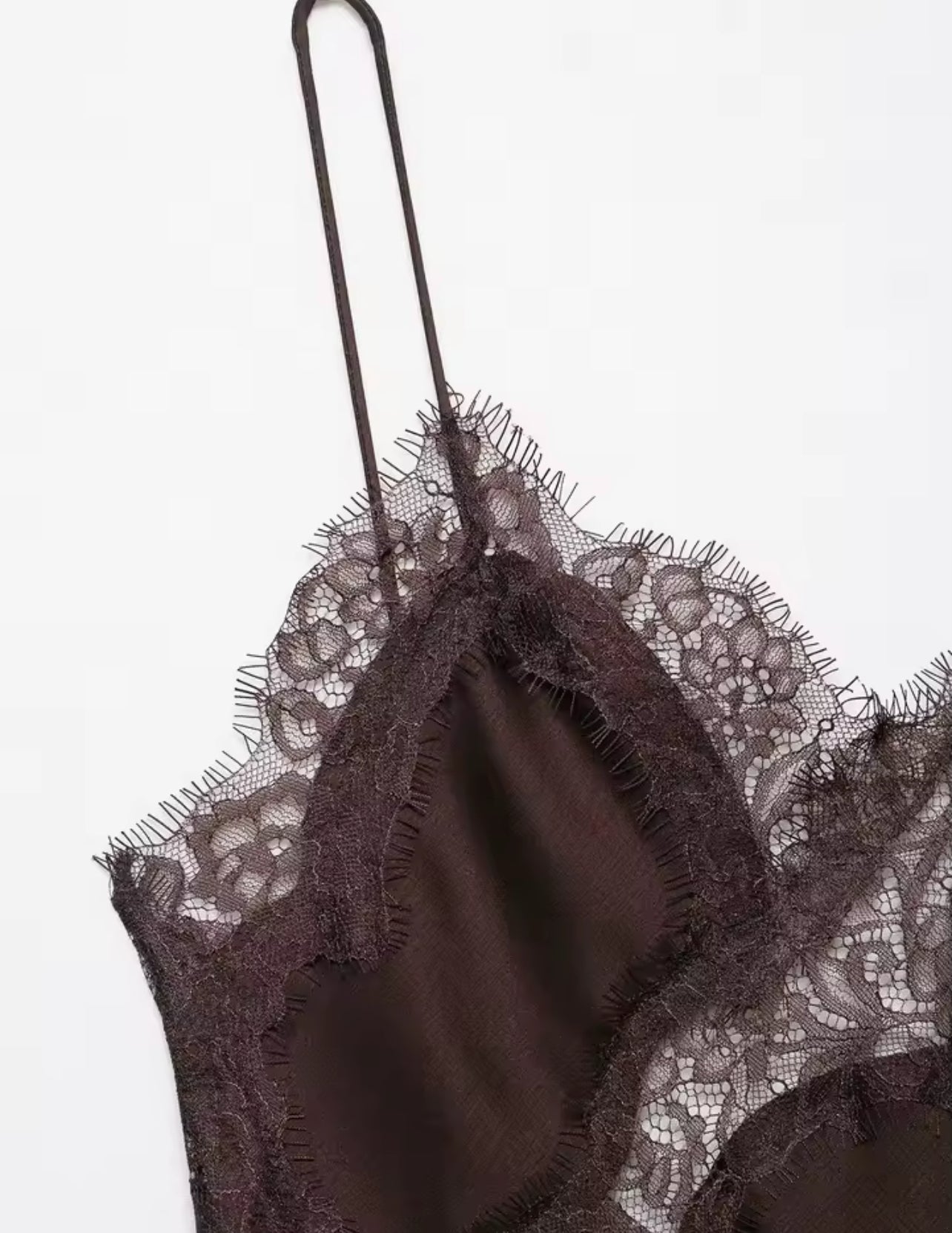 Sally Satin Spitzen Kleid