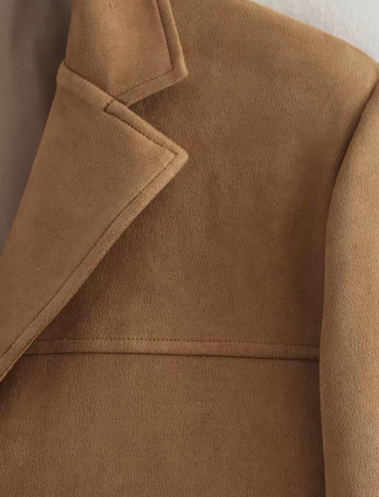 Olivia Wildleder Jacke