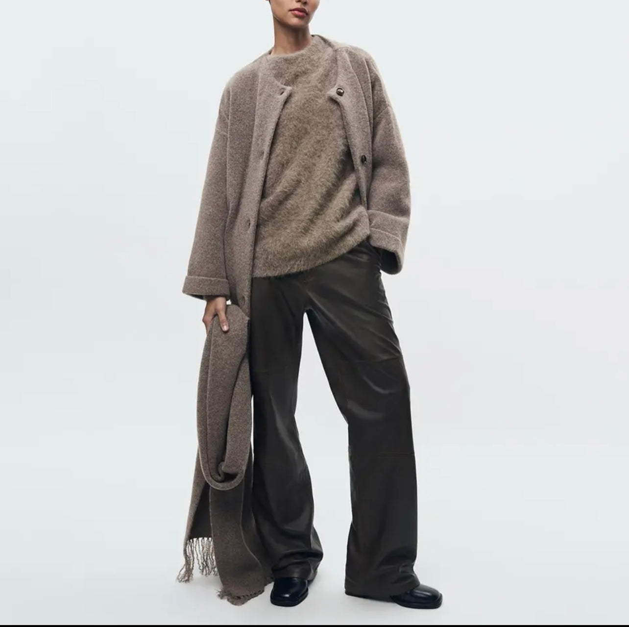 Emily Coat With Scarf