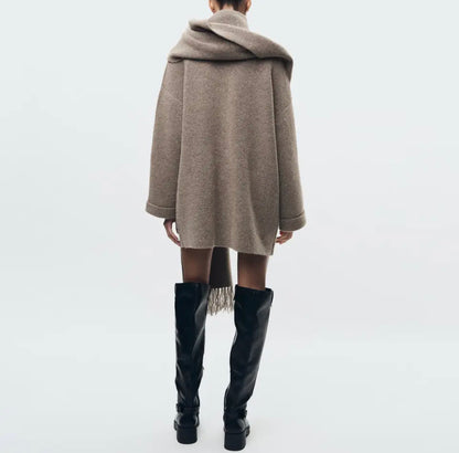 Emily Coat With Scarf