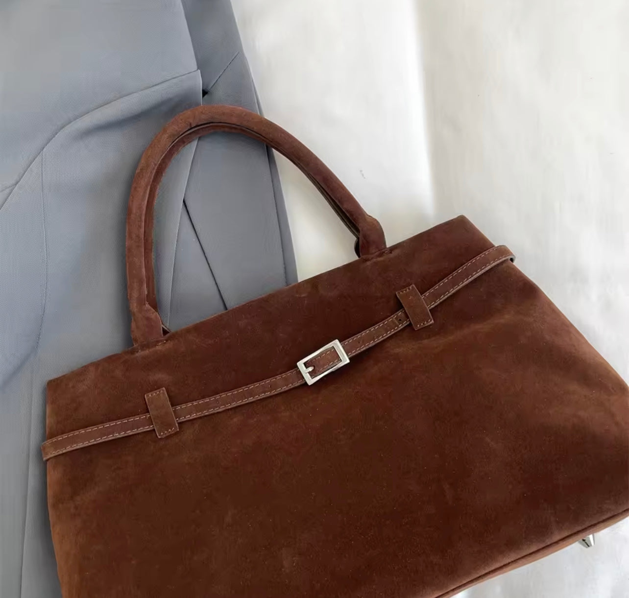 Valeria Wildleder Tasche