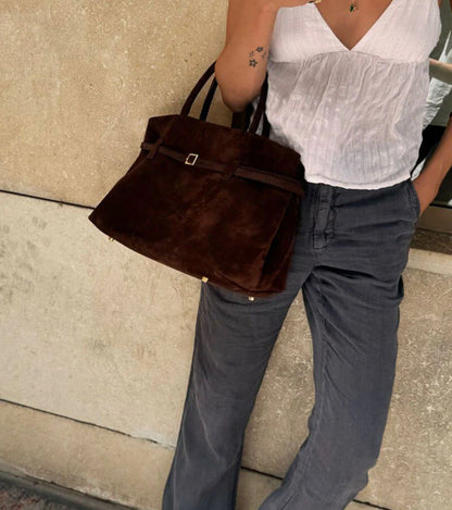 Valeria Wildleder Tasche