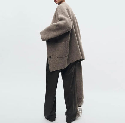Emily Coat With Scarf