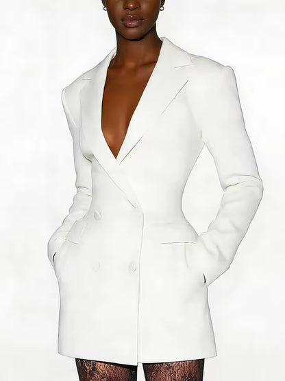 Clara tailliertes Blazerkleid