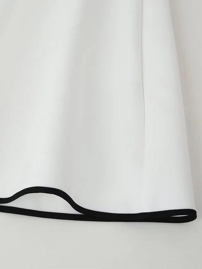 Seraphina Drapiertes Mini-Kleid