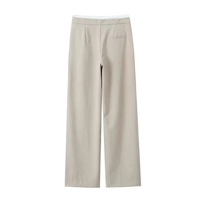 Damenhose mit doppeltem Bund