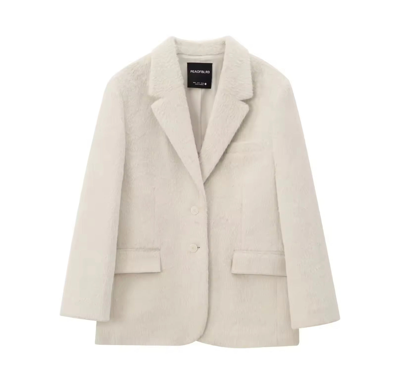 Leonore Faux-Fur-Blazer