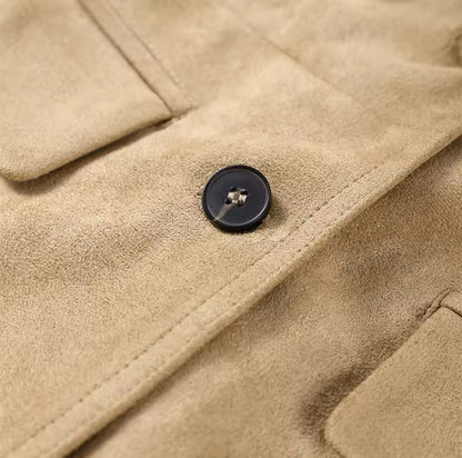 Serena Mantel mit Fellkragen