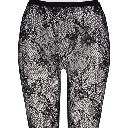 Florale Strumpfhose
