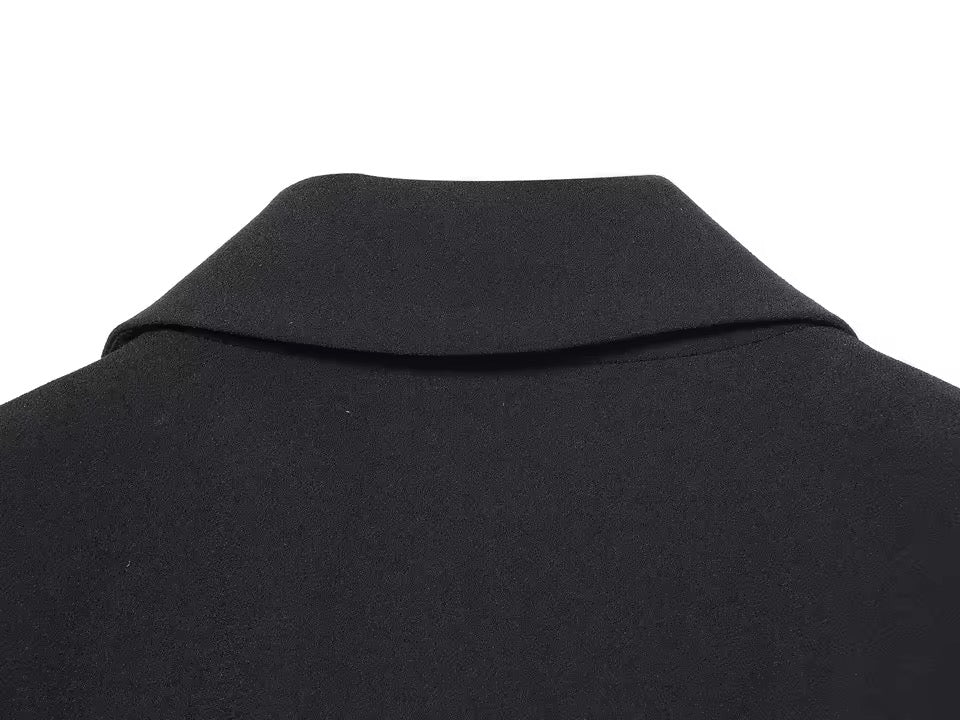 Elegantes Spitzen-Blazer-Minikleid