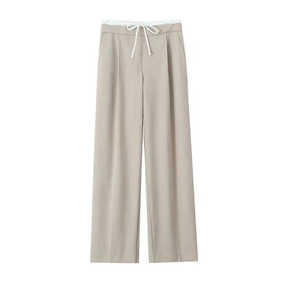 Damenhose mit doppeltem Bund