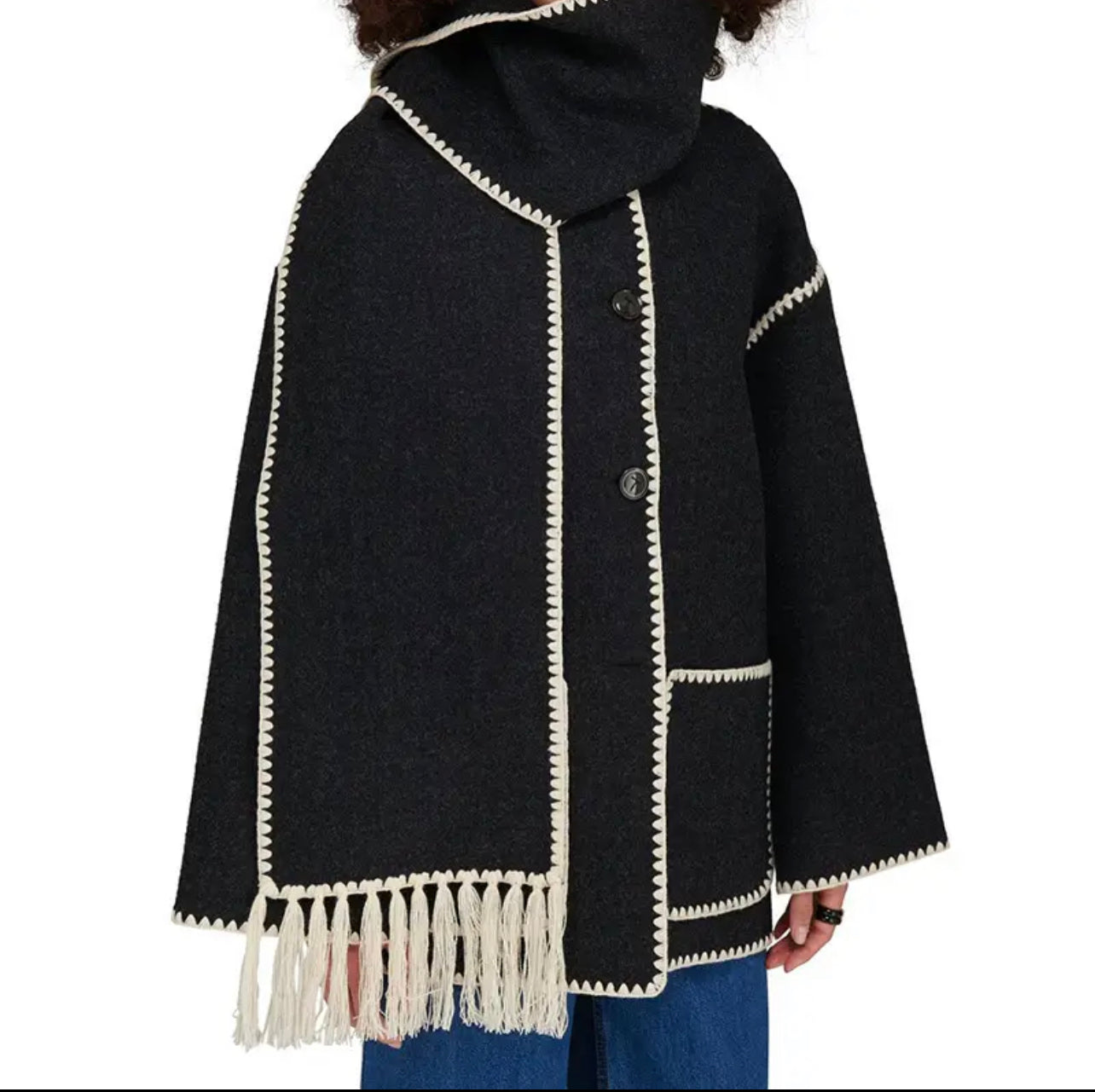 Jesy Coat With Scarf
