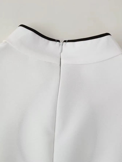 Seraphina Drapiertes Mini-Kleid