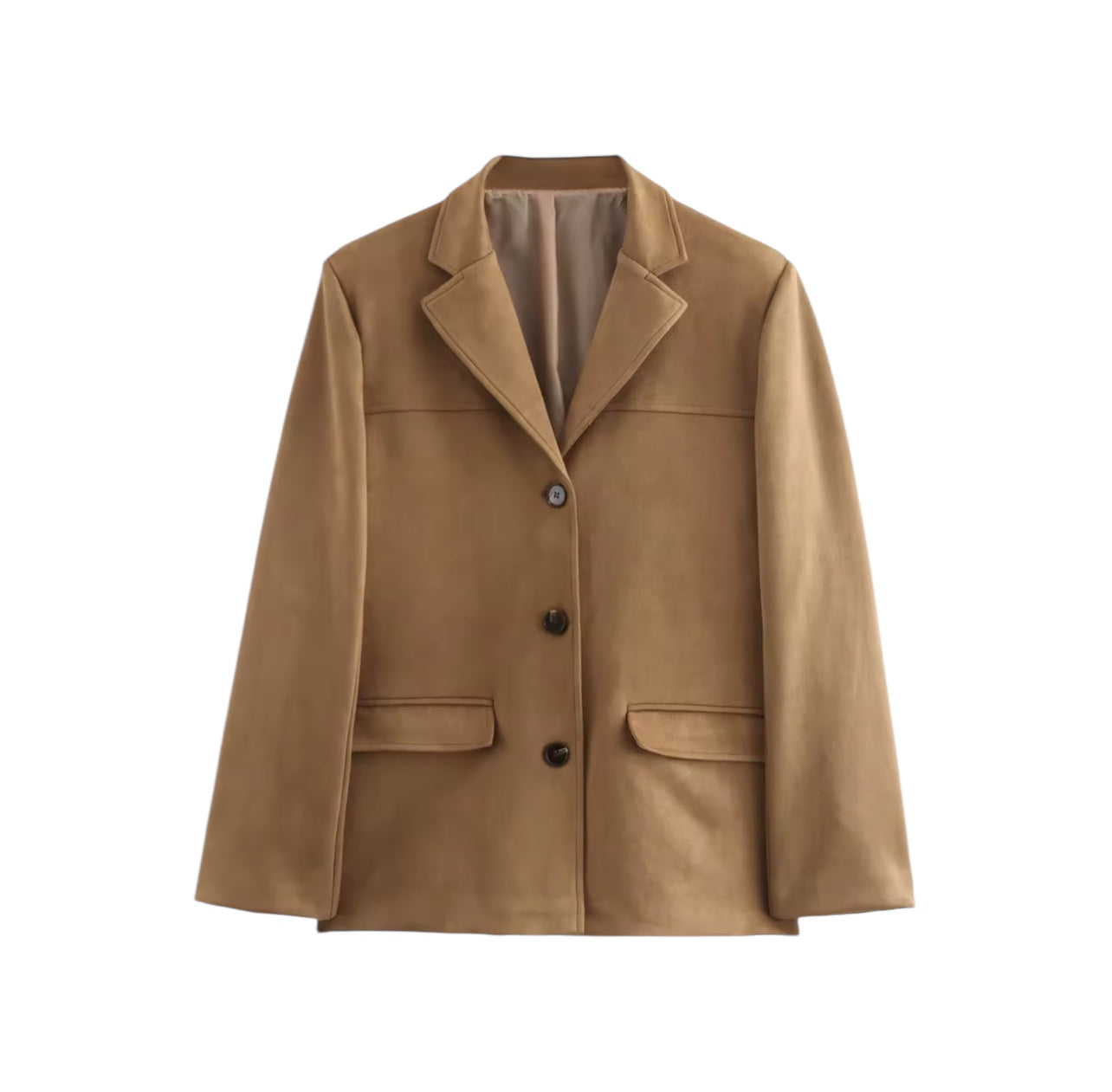 Olivia Wildleder Jacke