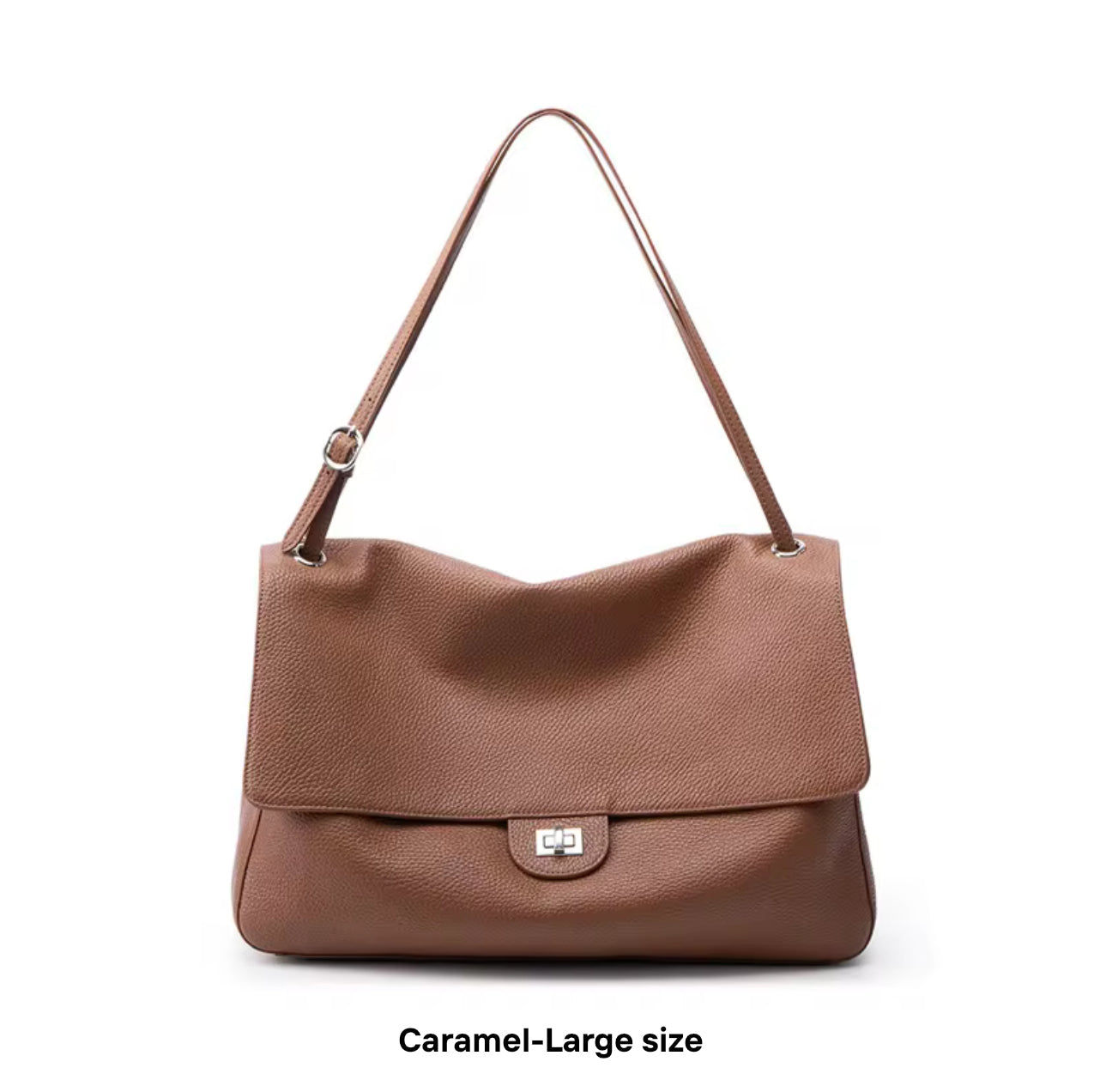 Damenhandtasche aus Vollnarbenleder - Elegante Schultertasche & Crossbody Bag