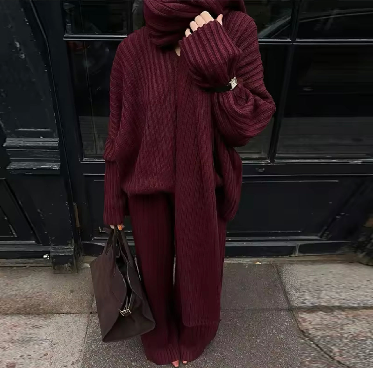 Knitting set 3-piece