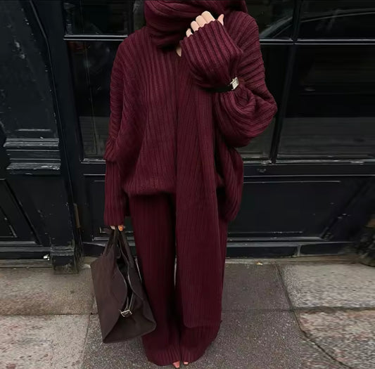 Knitting set 3-piece