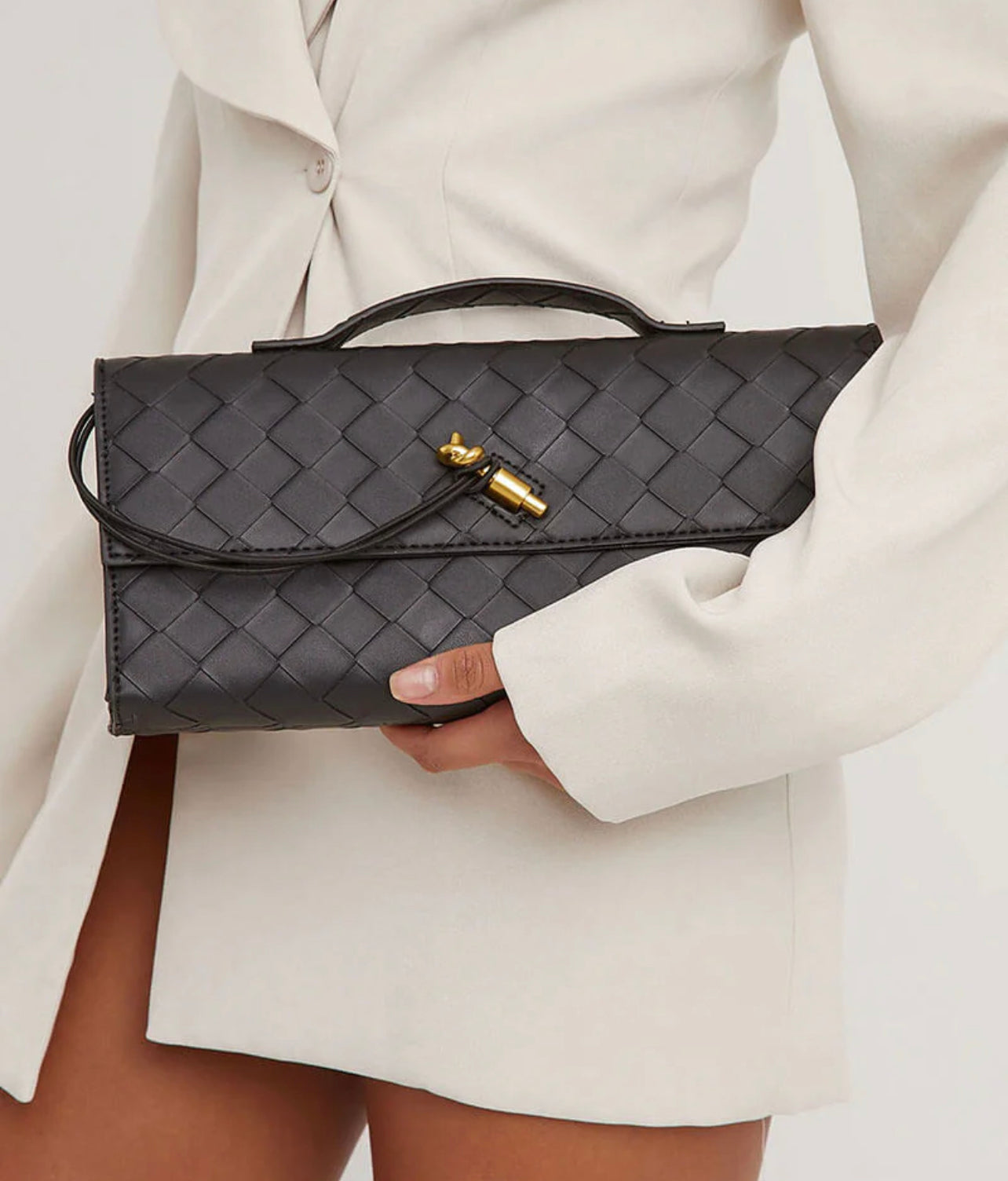 Cleo Croco Trendy Shoulder Bag