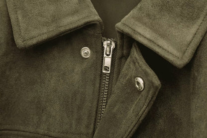 Cannes Wildleder Jacke