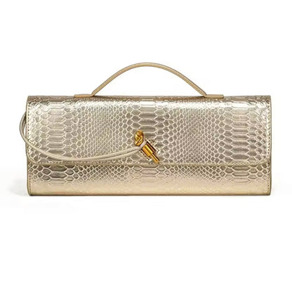 Cleo Croco Trendy Shoulder Bag