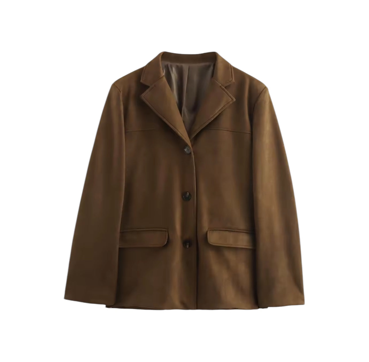 Olivia Wildleder Jacke