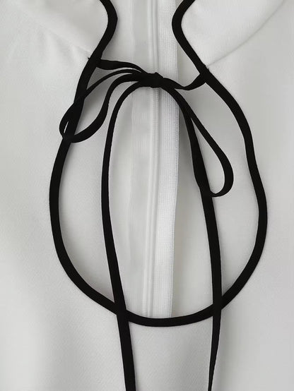 Seraphina Drapiertes Mini-Kleid