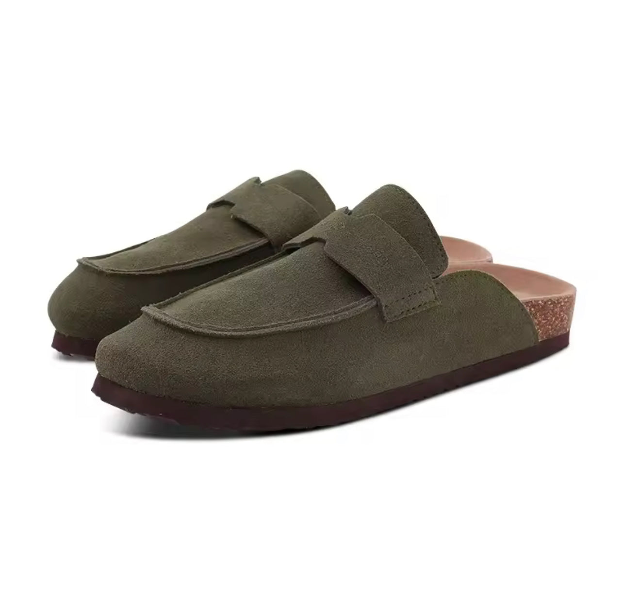 Emma Wildleder Clogs