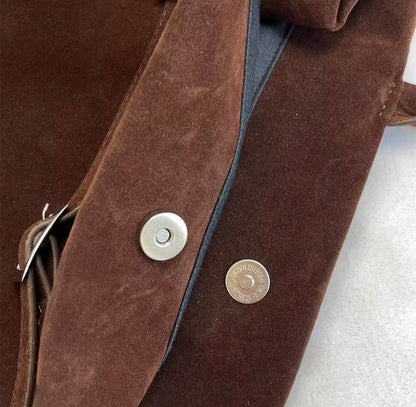 Valeria Wildleder Tasche