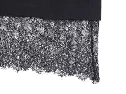 Elegantes Spitzen-Blazer-Minikleid