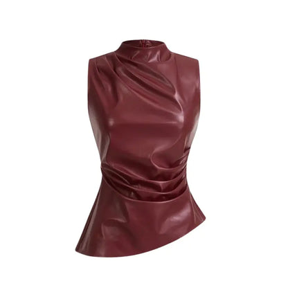 Lana Leder Top