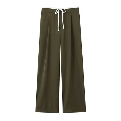 Damenhose mit doppeltem Bund