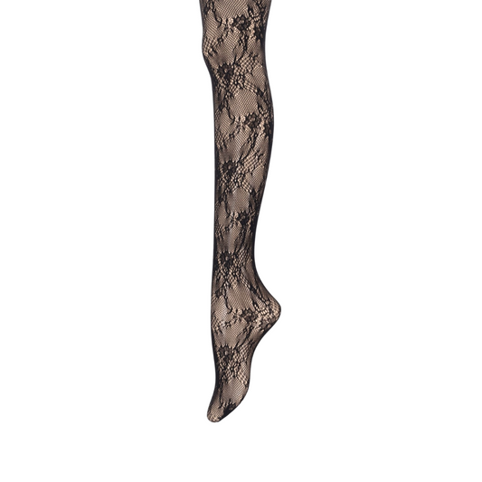 Florale Strumpfhose