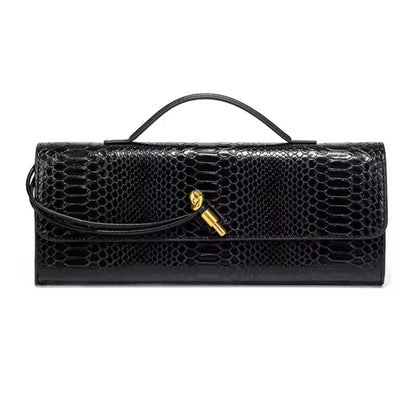 Cleo Croco Trendy Shoulder Bag