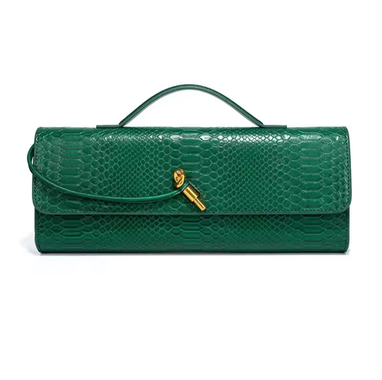 Cleo Croco Trendy Shoulder Bag