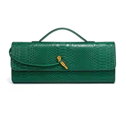 Cleo Croco Trendy Shoulder Bag
