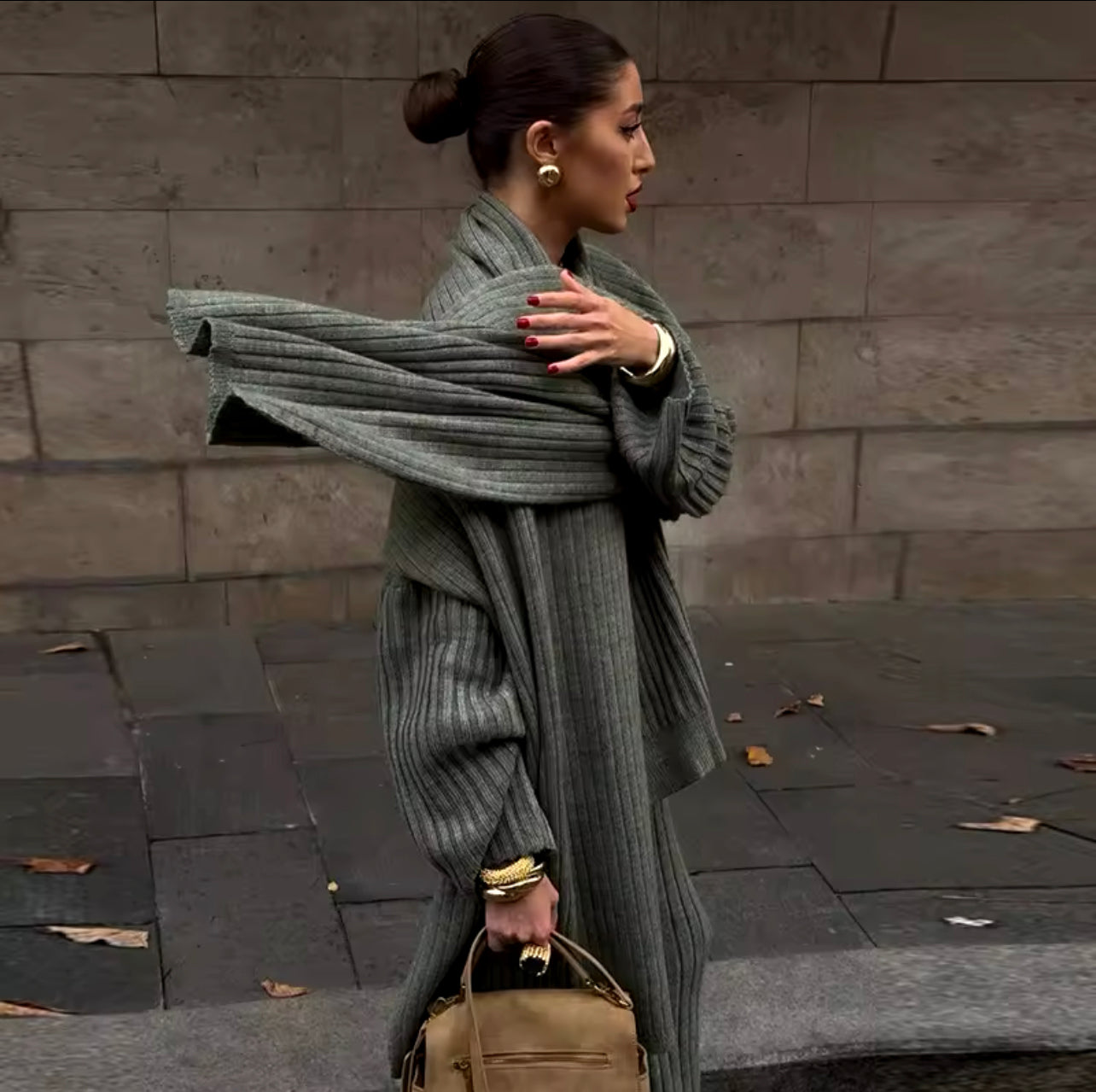 Knitting set 3-piece