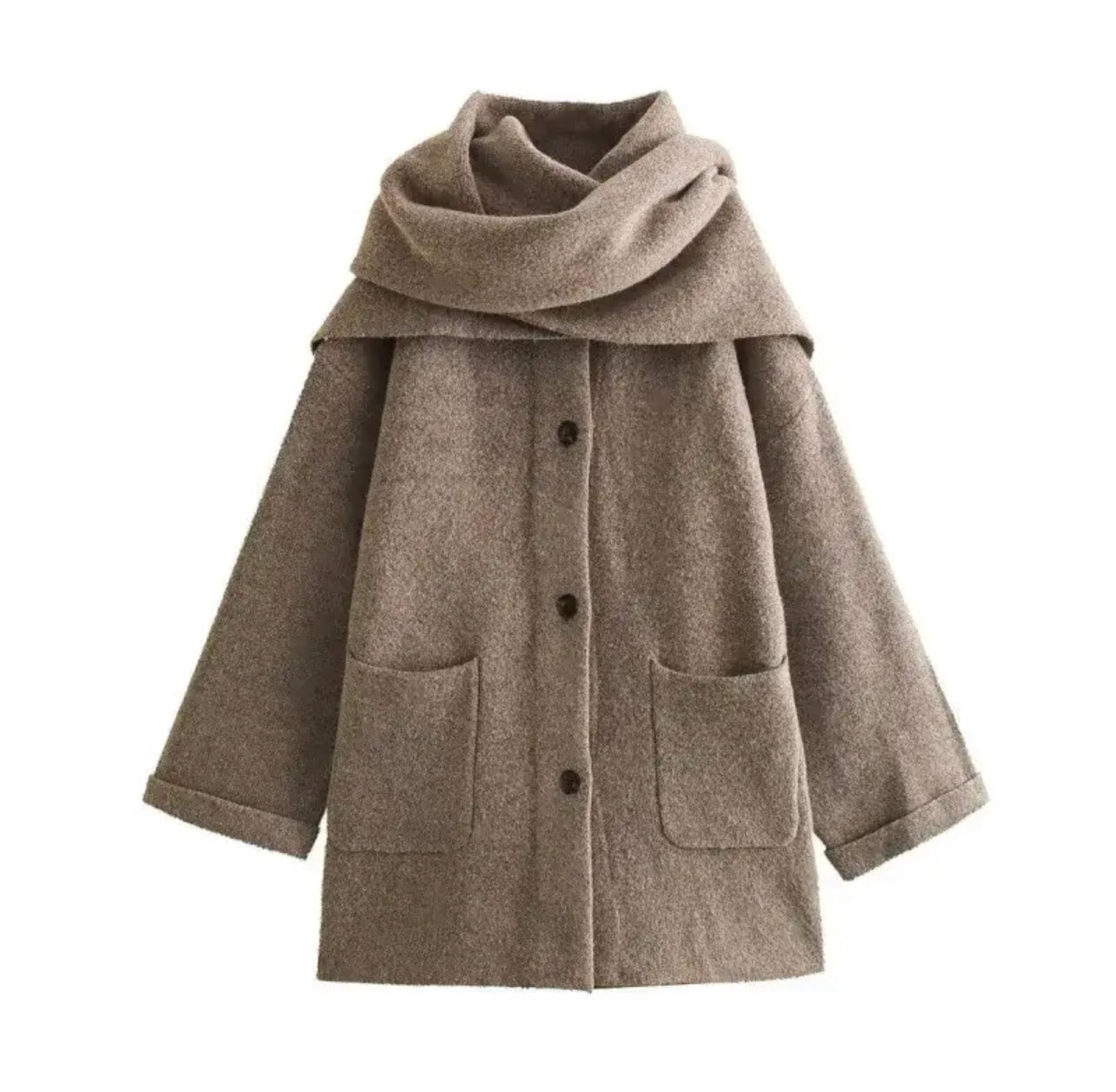Emily Coat With Scarf