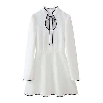 Seraphina Drapiertes Mini-Kleid