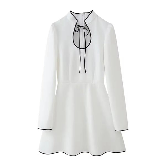 Seraphina Drapiertes Mini-Kleid
