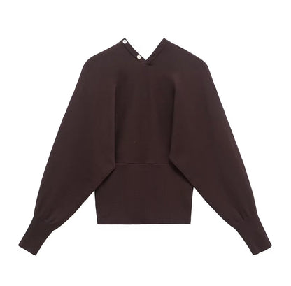 Charlotte Vintage-Strickjacke