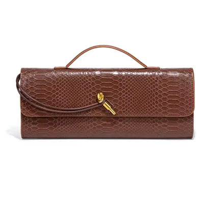 Cleo Croco Trendy Shoulder Bag
