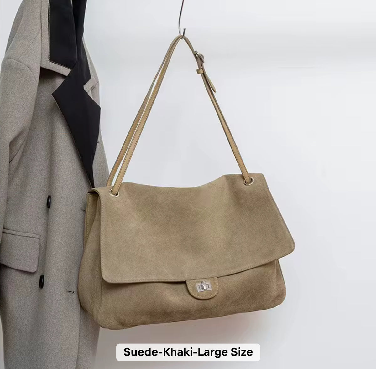 Damenhandtasche aus Vollnarbenleder - Elegante Schultertasche & Crossbody Bag