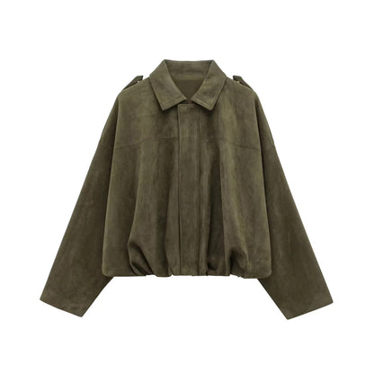 Cannes Wildleder Jacke