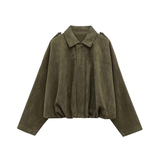 Cannes Wildleder Jacke